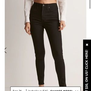 10" High-Rise Skinny Jeans Madewell